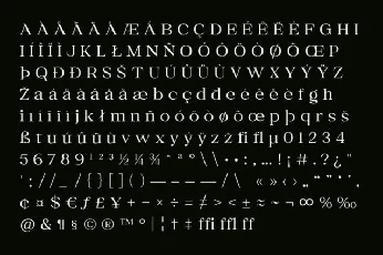 Gatena font