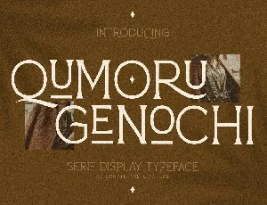 Qumoru Genochi font