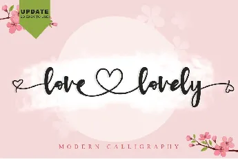 lovelovely font