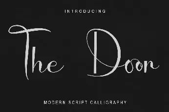 The Door font