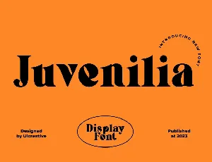 Juvenilia font