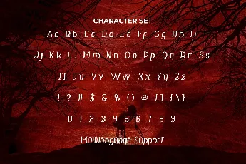 Vampire Sides Demo font