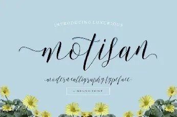 Motisan Script font