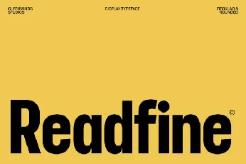 Readfine font