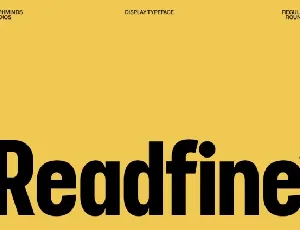 Readfine font