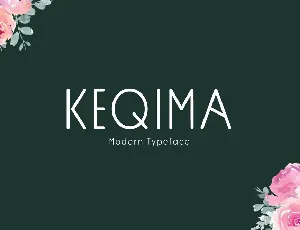 Keqima Typeface font