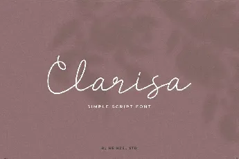 Clarisa font