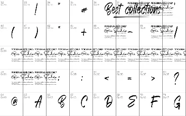 Best collections Personal Use Only font