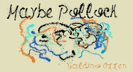 Maybe Pollock font