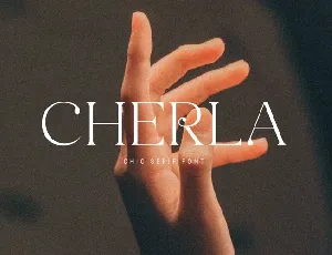 Cherla Serif font