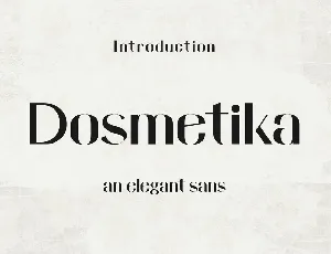 Domestika font