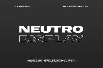 Neutro font