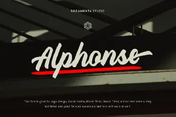 Alphonse font