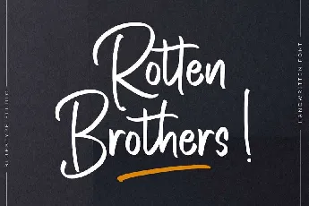 Rotten Brothers font