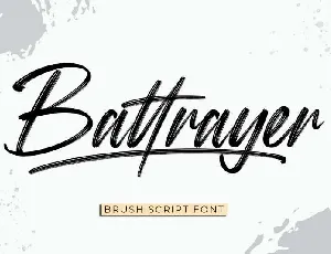 Battrayer font