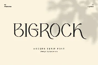 Bigrock-Personal use font