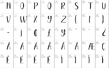 Yoshinta font