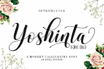 Yoshinta font