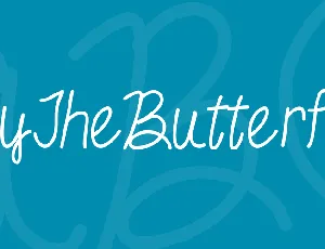 ByTheButterfly font