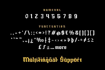 Ulminost font