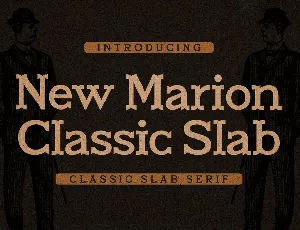 New Marion font