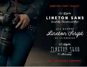 Lineton Family font