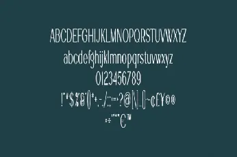 Olea font