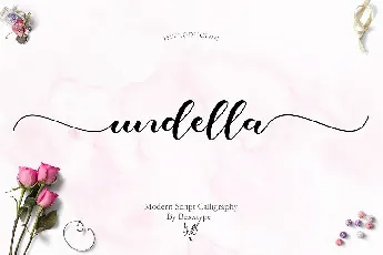 Undella Calligraphy font