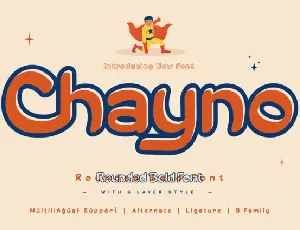 Chayno font