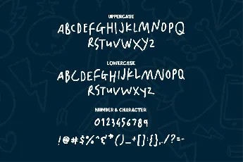 Happy Hints font