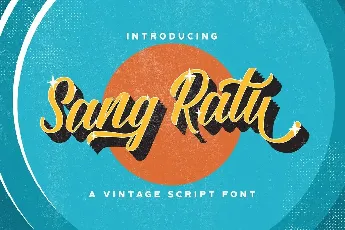 Sang Ratu font