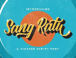 Sang Ratu font