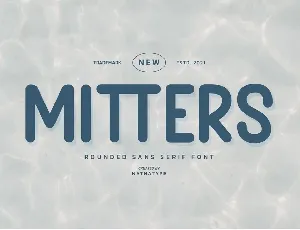 Mitters font