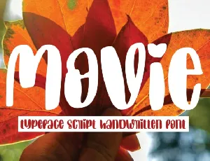 Movie Display font