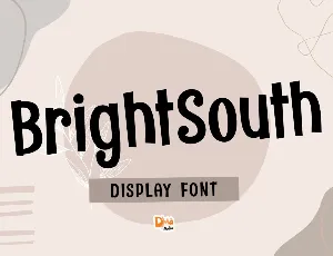 Bright South font