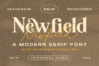 Newfield font