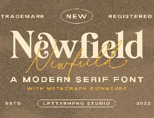 Newfield font