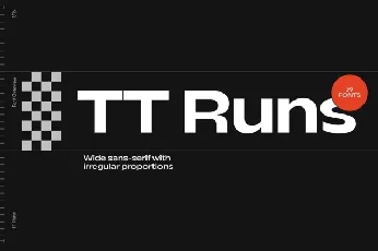 TT Runs font