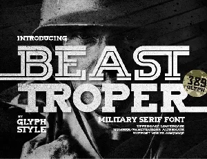 Beast Troper font