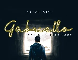 Gabriello font