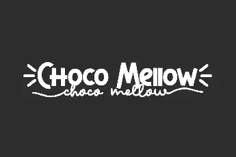 Choco Mellow Demo font