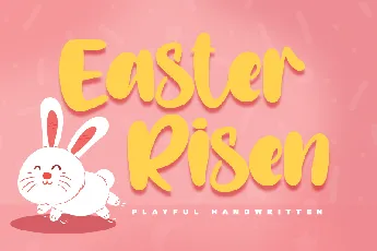 Easter Risen - Personal use font