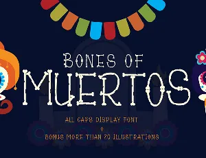 Bones of Muertos font