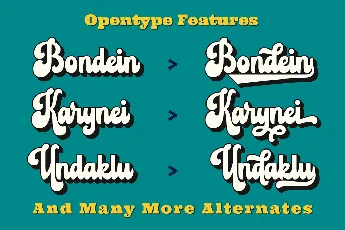 Hunderland font