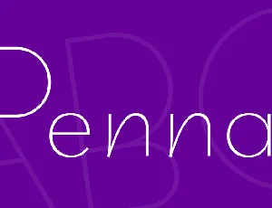 Penna font