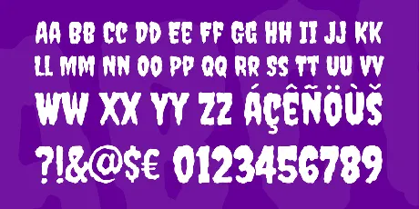 Creepster font