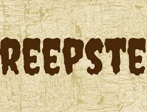 Creepster font