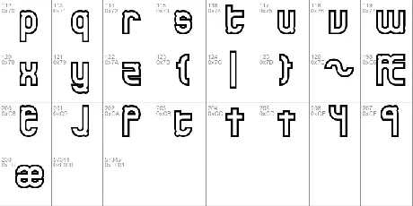 Bumped BRK font