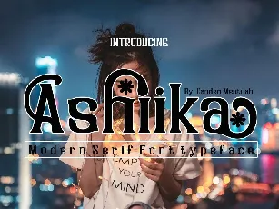 Ashika font