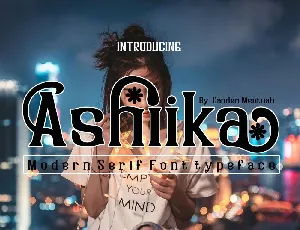 Ashika font